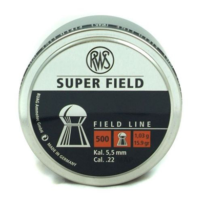 RWS Super Field .22 Pellets - 500